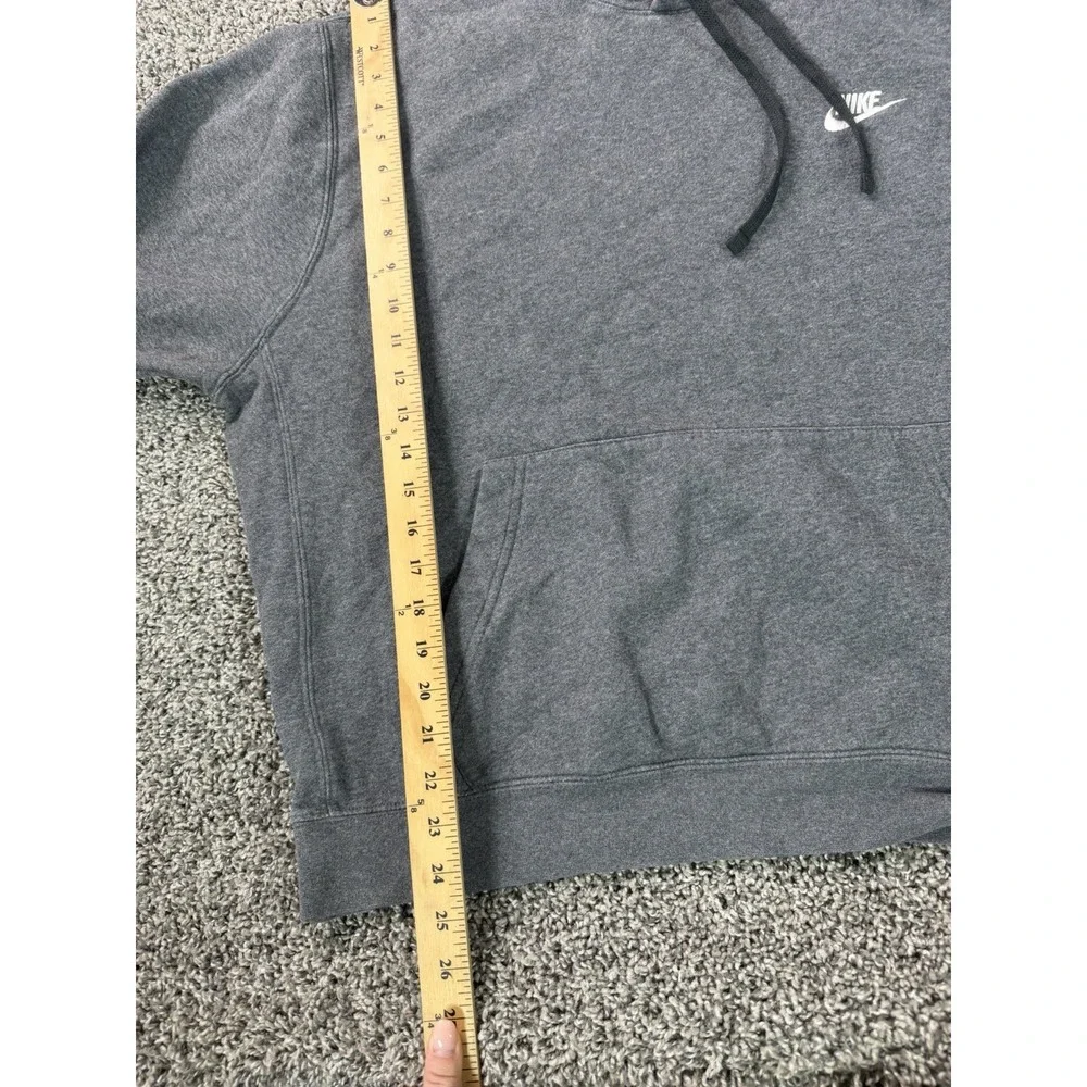 Nike Sportswear Men's Club Fleece Pullover Hoodie Size XL Gray